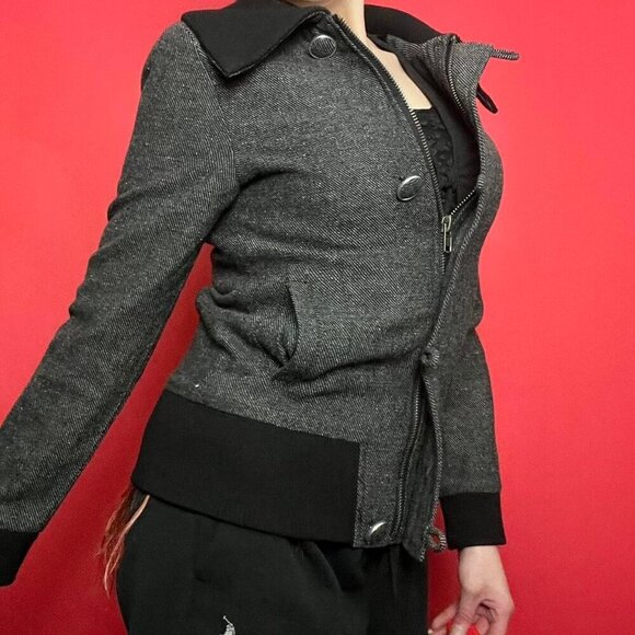 Flo / Grey and black jacket π©Άπ€βββ - Picture 4 of 6